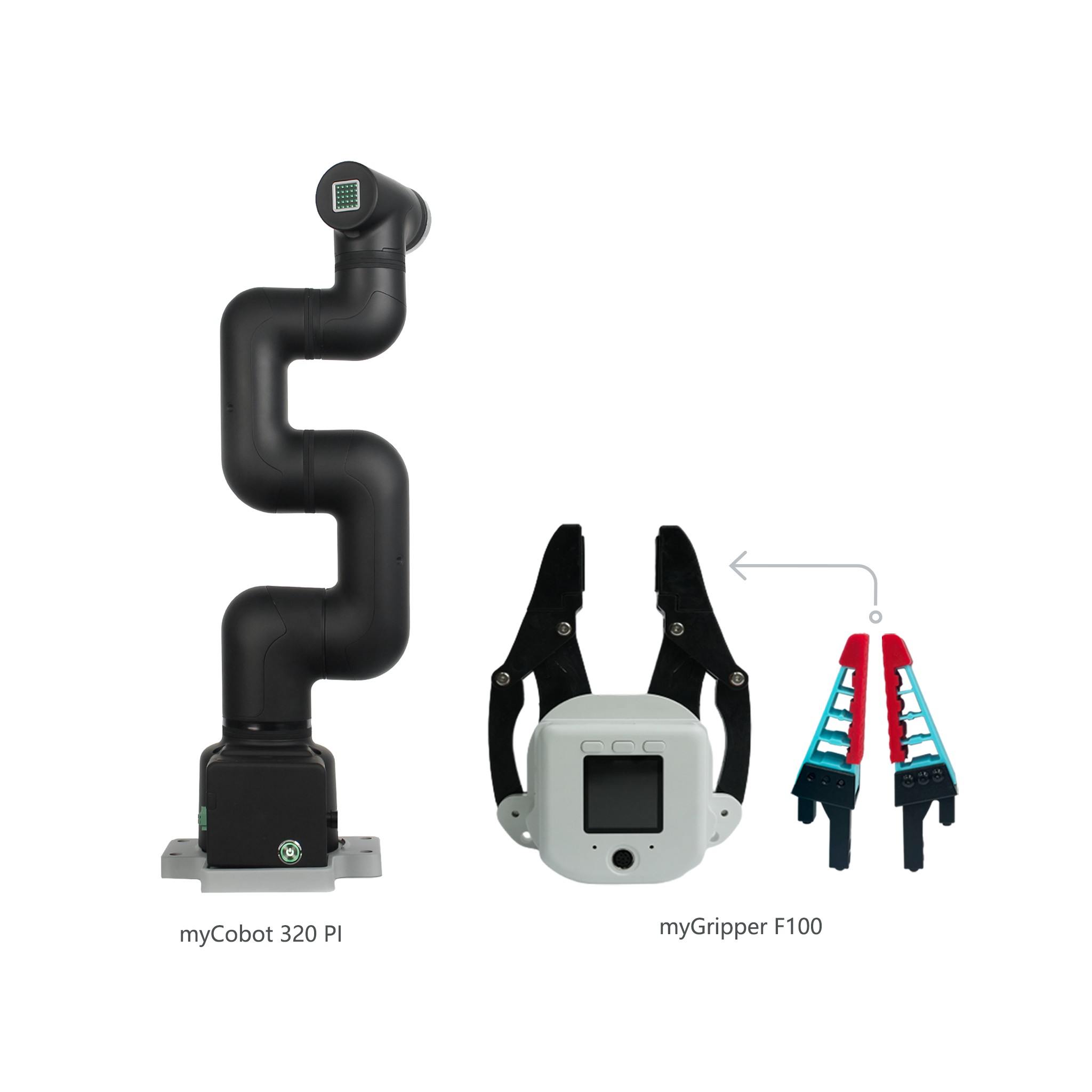 Elephant Robotics myCobot 320 Pi - 1kg Payload 6 DOF Collaborative Raspberry Pi Robotic Arm (with Flat Base)