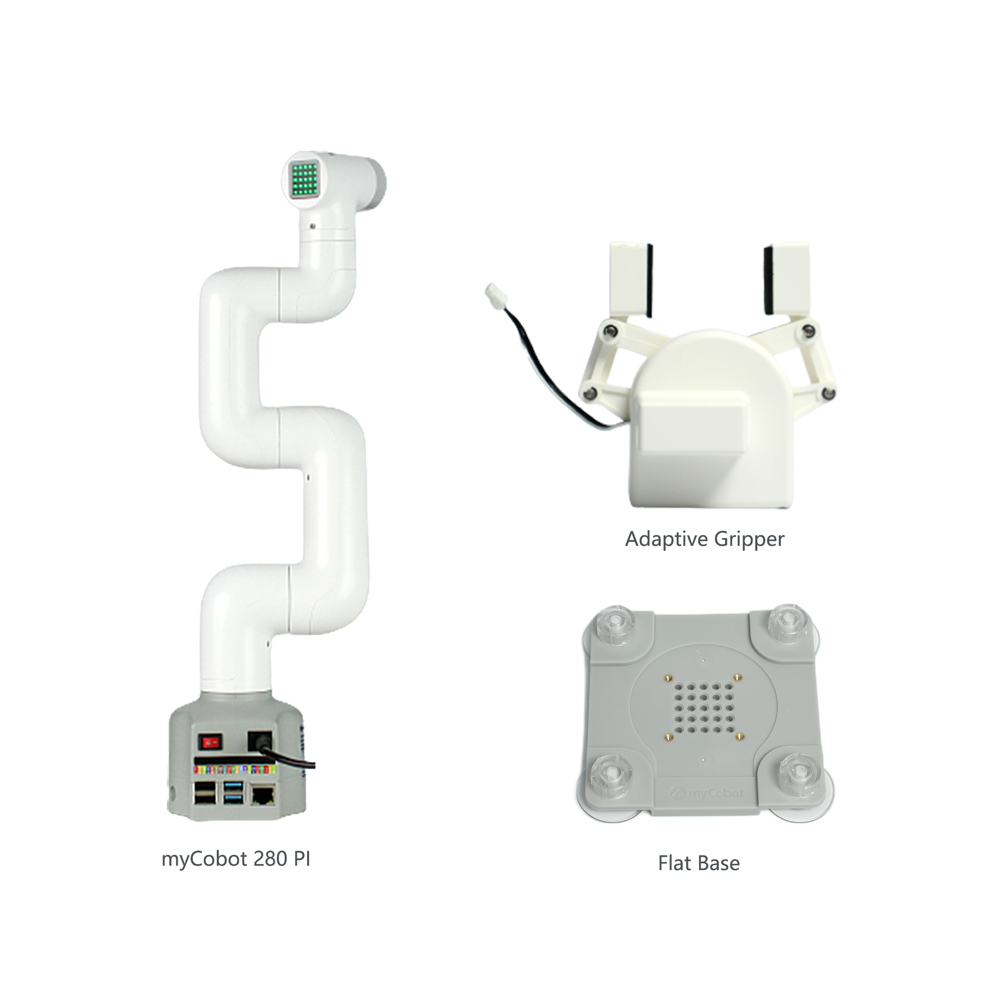 Elephant Robotics myCobot 280 Raspberry Pi 2023 - 6 DOF Collaborative Robotic Arm ( Raspberry Pi Version)