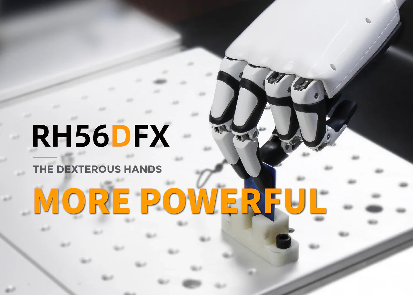 RH56DFX Dexterous Robotic Hand – 6 DOF Robot Hand with Force & Tactile Sensors | Inspire Robots