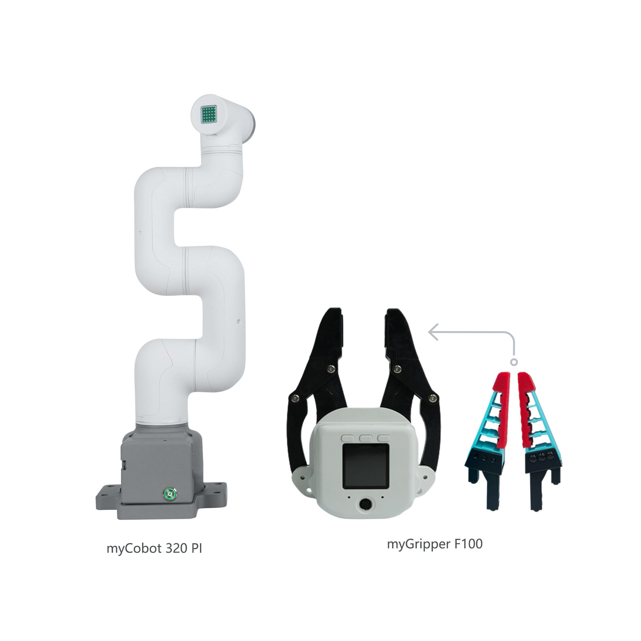 Elephant Robotics myCobot 320 Pi  - 1kg Payload 6 DOF Collaborative Raspberry Pi Robotic Arm (with Flat Base)