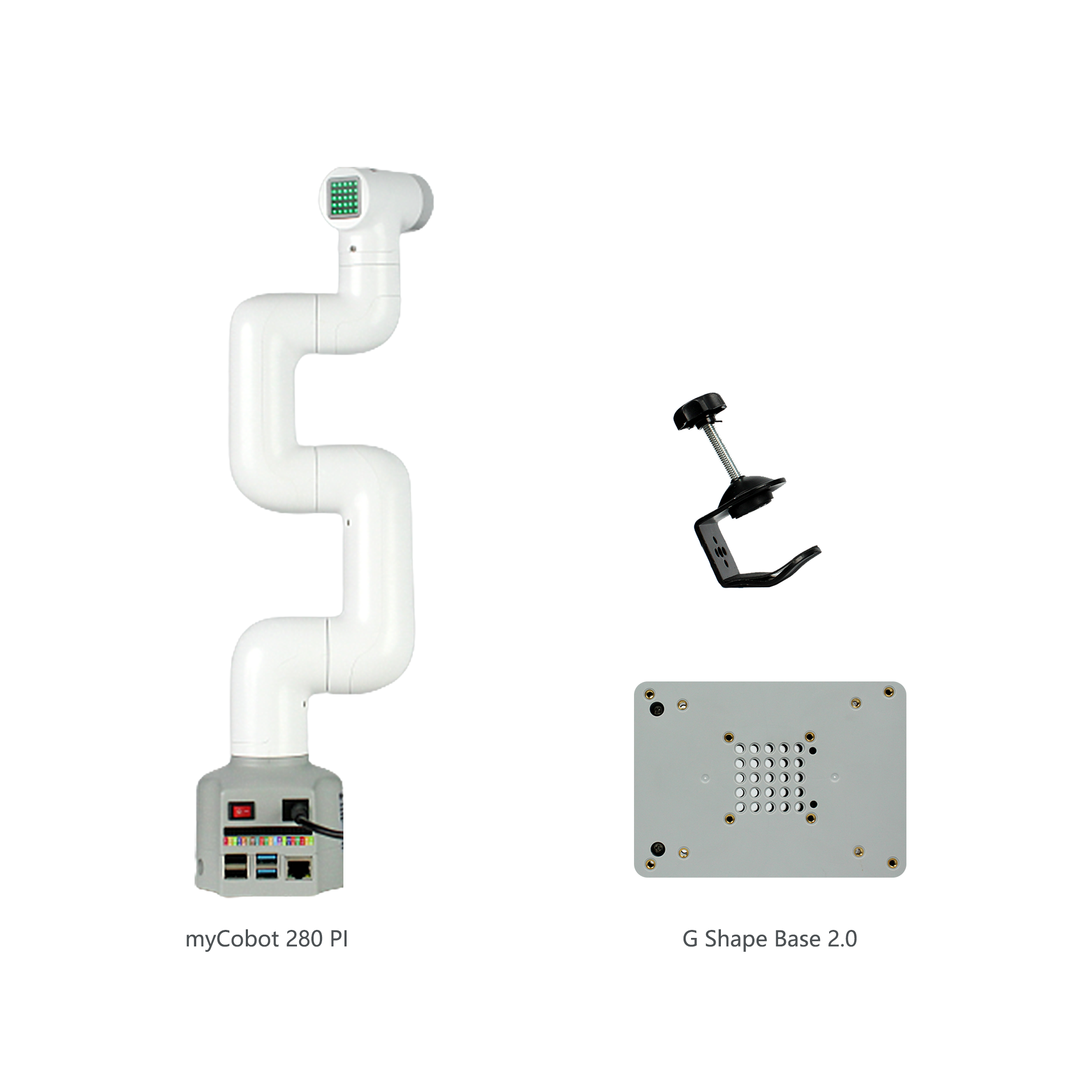 Elephant Robotics myCobot 280 Raspberry Pi 2023 - 6 DOF Collaborative Robotic Arm ( Raspberry Pi Version)