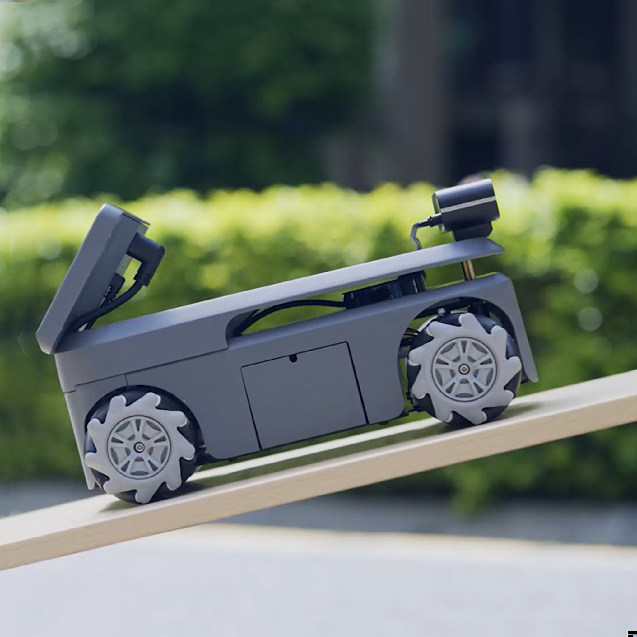 Elephant Robotics myAGV 2023 Jetson Nano - Mobile Chassis Autonomous Navigation Robot Kit 2D/3D Mapping, Smart 4-Wheel Drive Vehicle with Gamepad